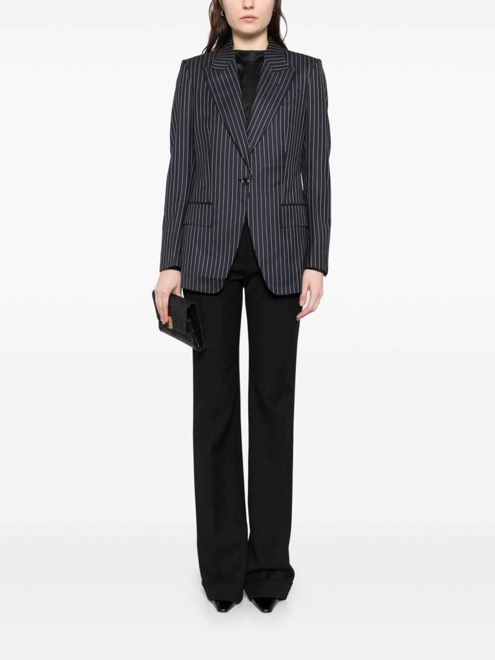 Tom Ford Pinstripe single-breasted blazer