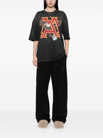 Golden Goose logo print sweatpants