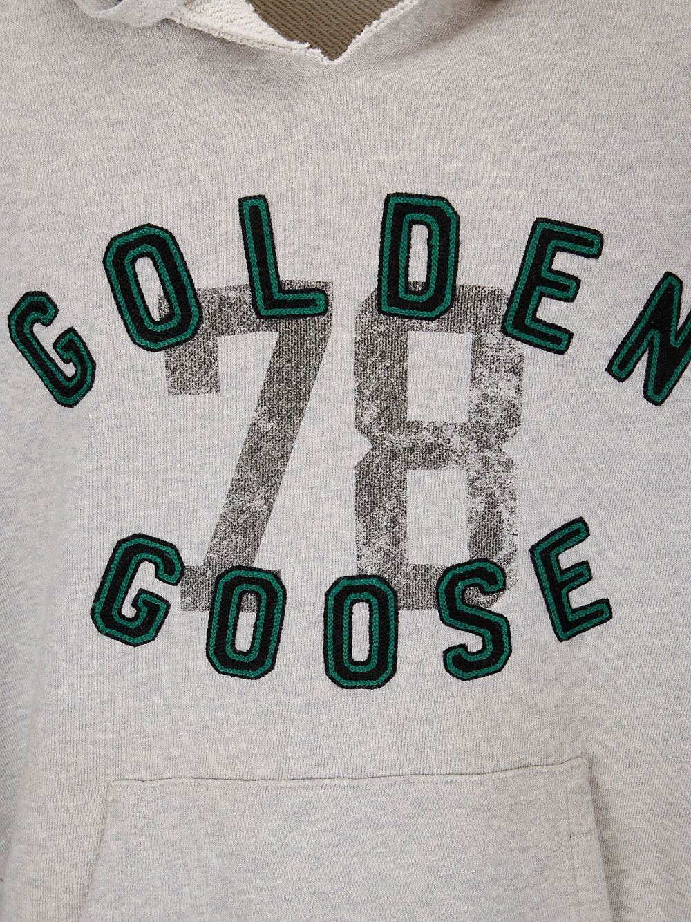 Golden Goose logo-embroidered hoodie