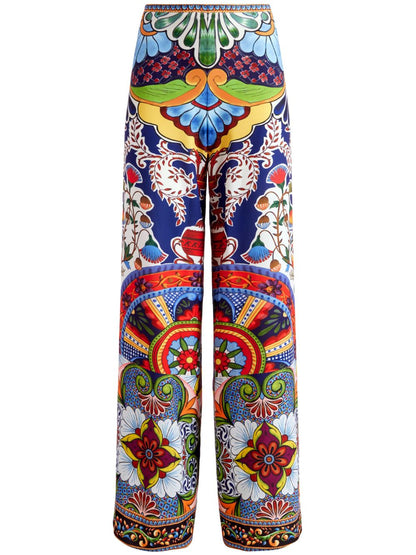 Alice + Olivia Alice + Olivia printed trousers