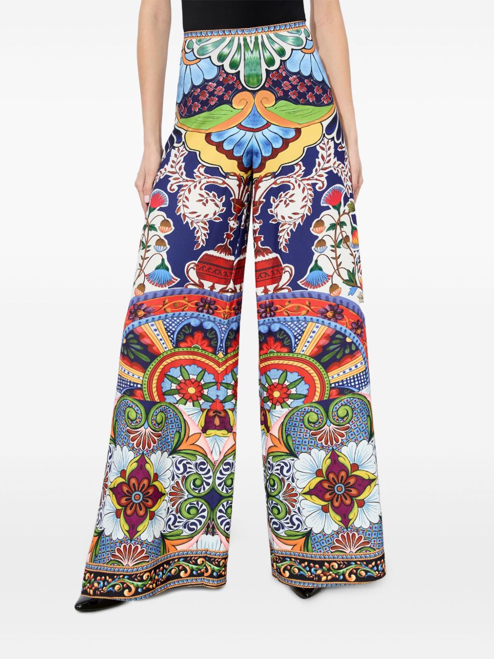 Alice + Olivia Alice + Olivia printed trousers