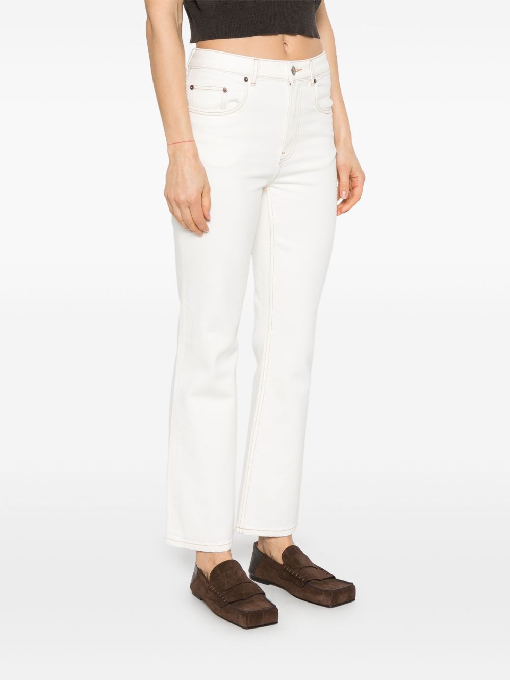 Tory Burch denim jeans - white