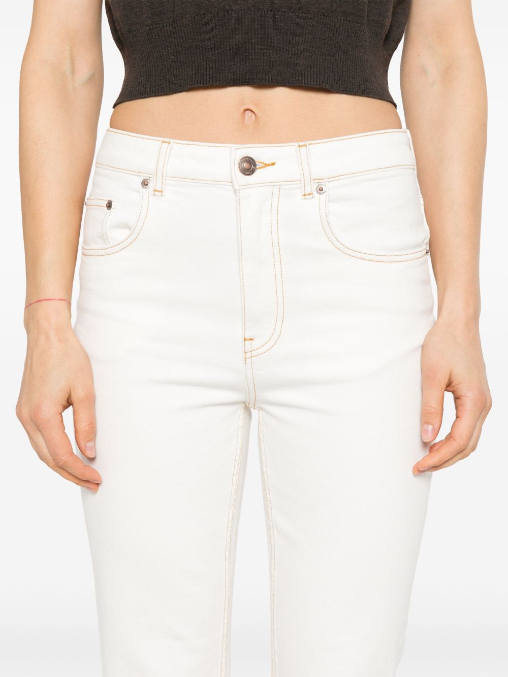 Tory Burch denim jeans - white