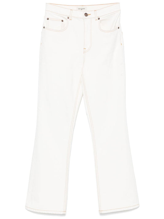 Tory Burch denim jeans - white