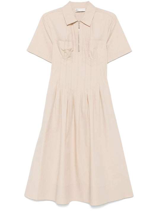 Tory Burch Poplin dress with pleats