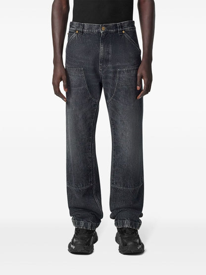 Versace Carpenter Jeans in Black