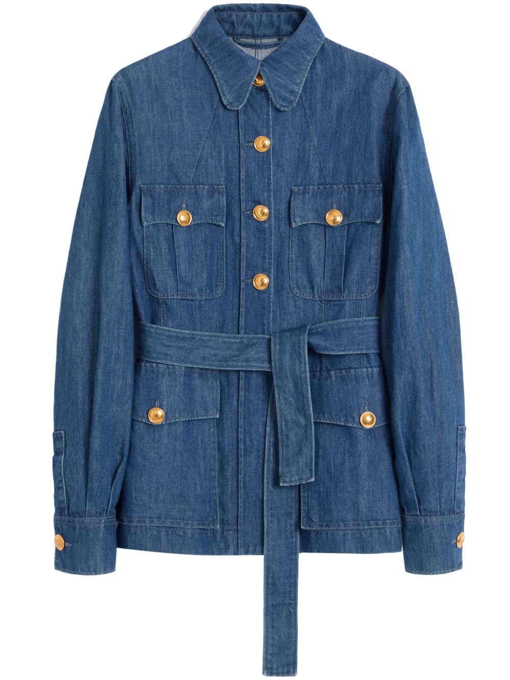 Valentino Sahariana denim jacket