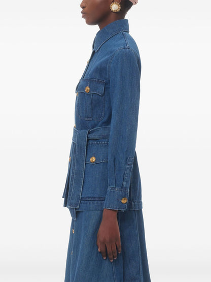 Valentino Sahariana denim jacket