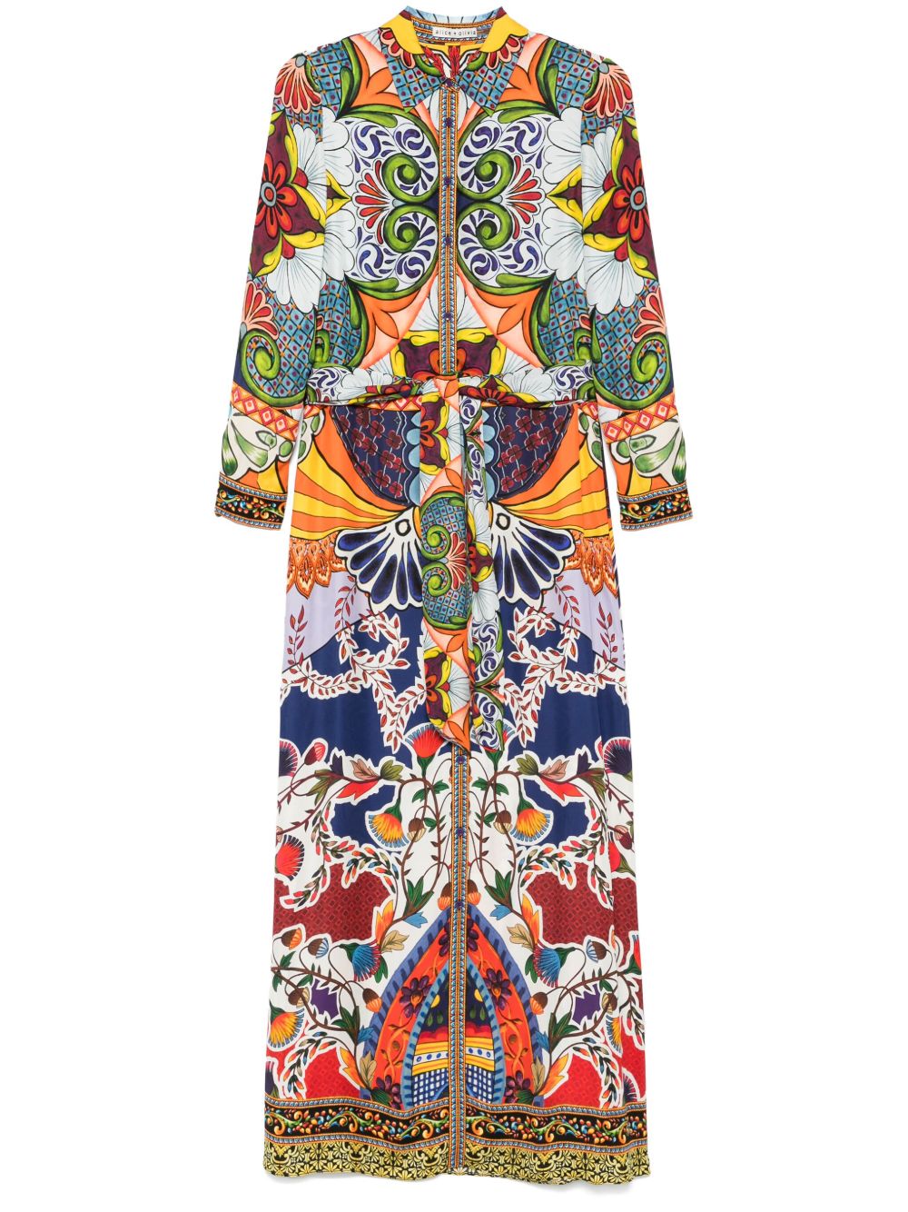 Alice + Olivia Chassidy printed shirt dress