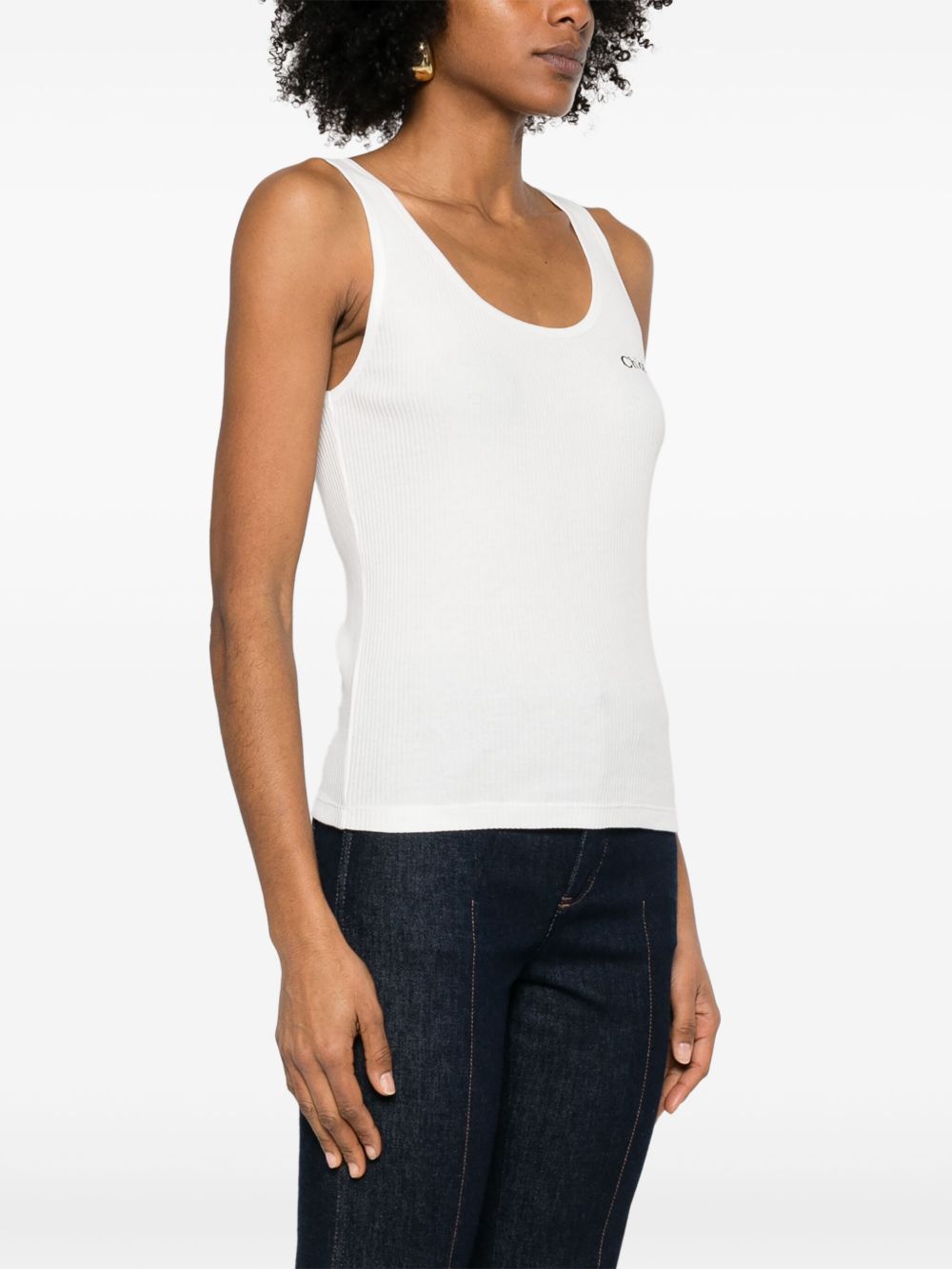 Chloè Jersey tank top