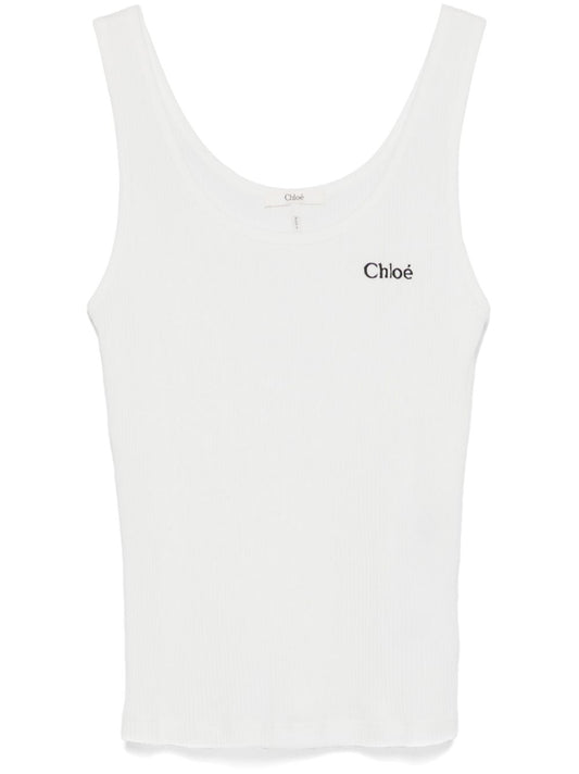 Chloè Jersey tank top