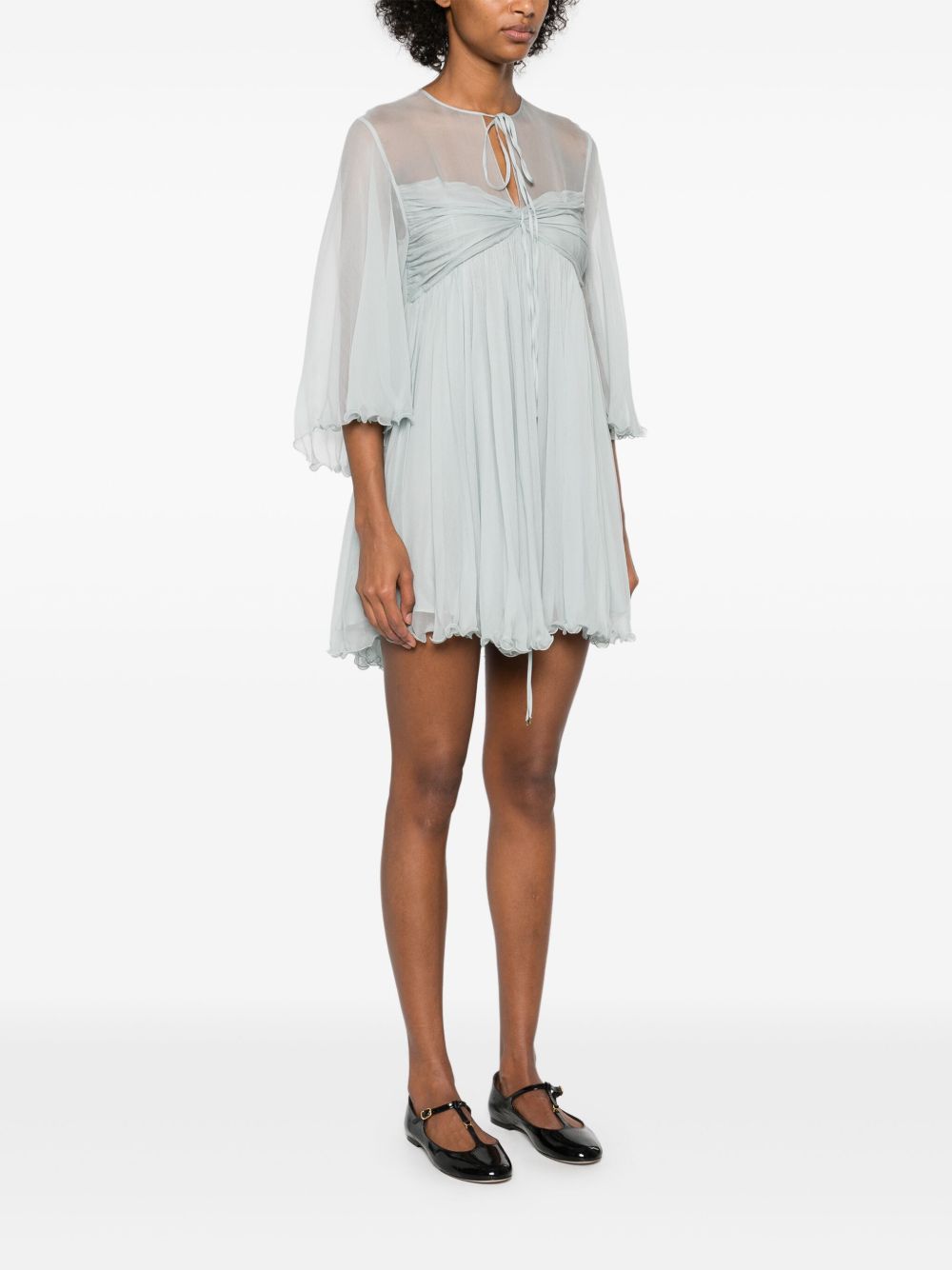 Chloè short pleated dress