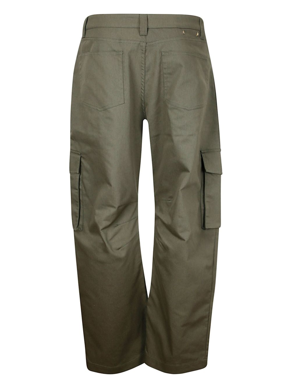 Golden Goose green cotton Cargo pants