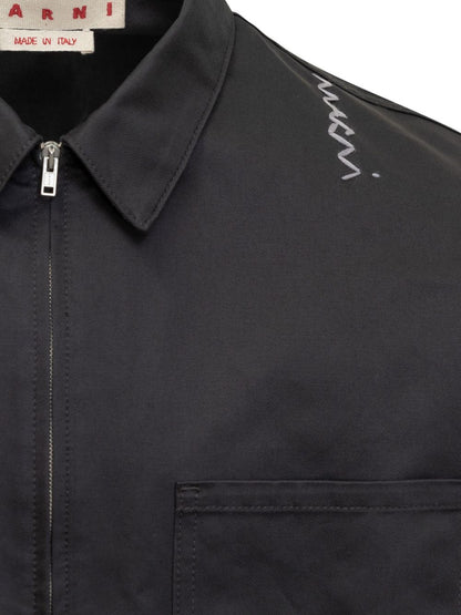 Marni Embroidered Logo Shirt