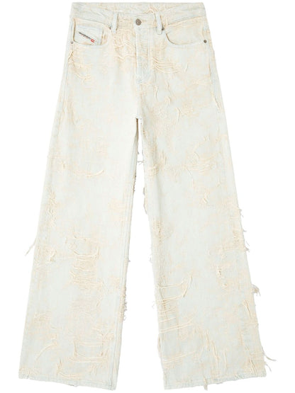 Diesel wide leg relaxed jeans