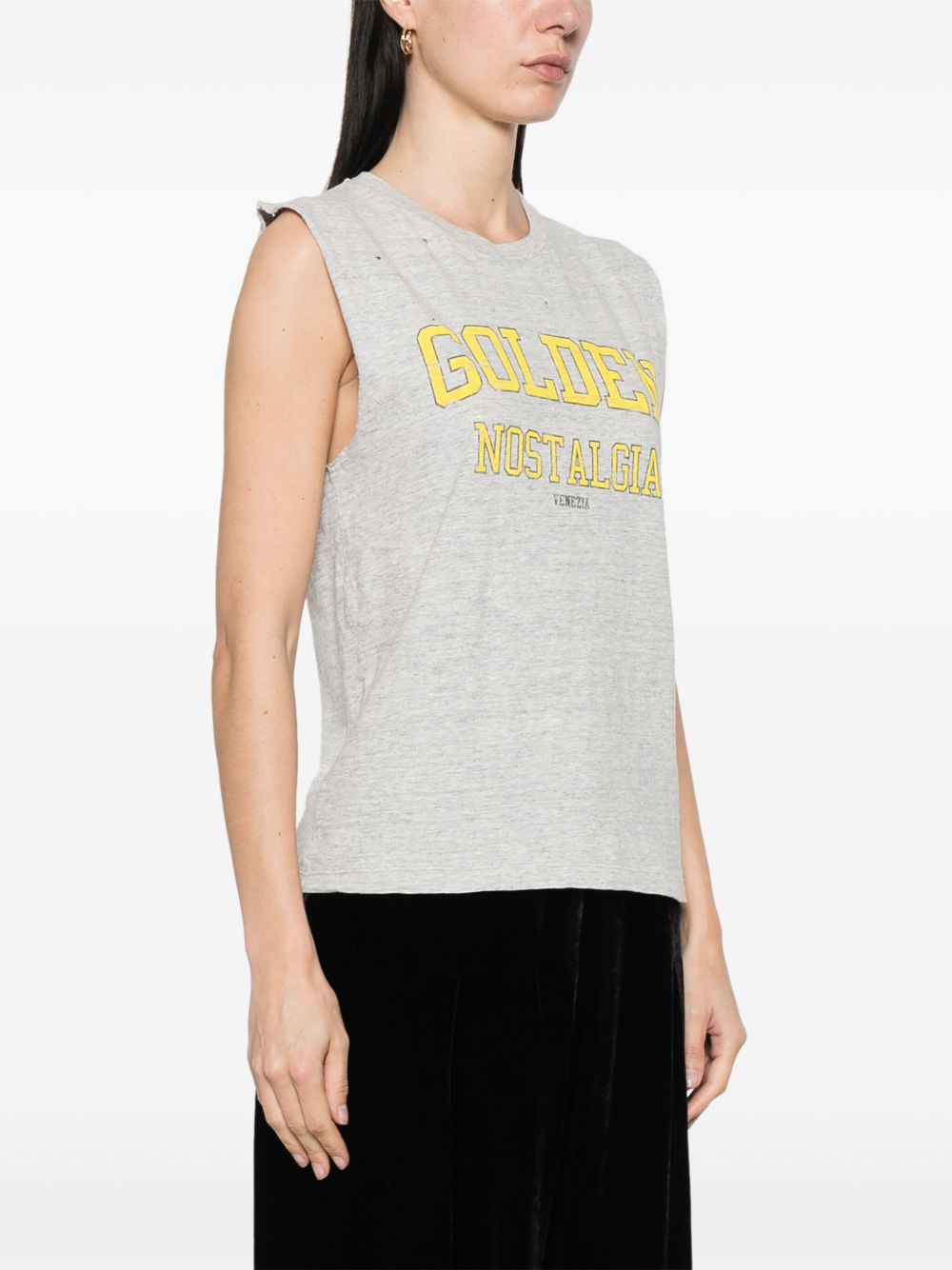 Golden Goose logo tank top