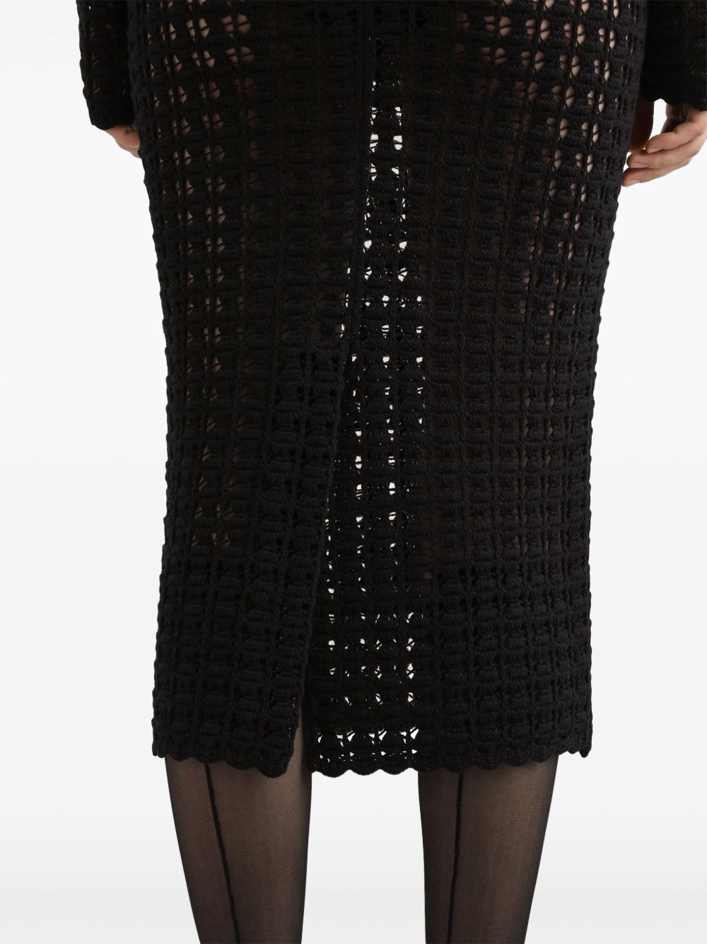 Dolce & Gabbana knitted midi skirt