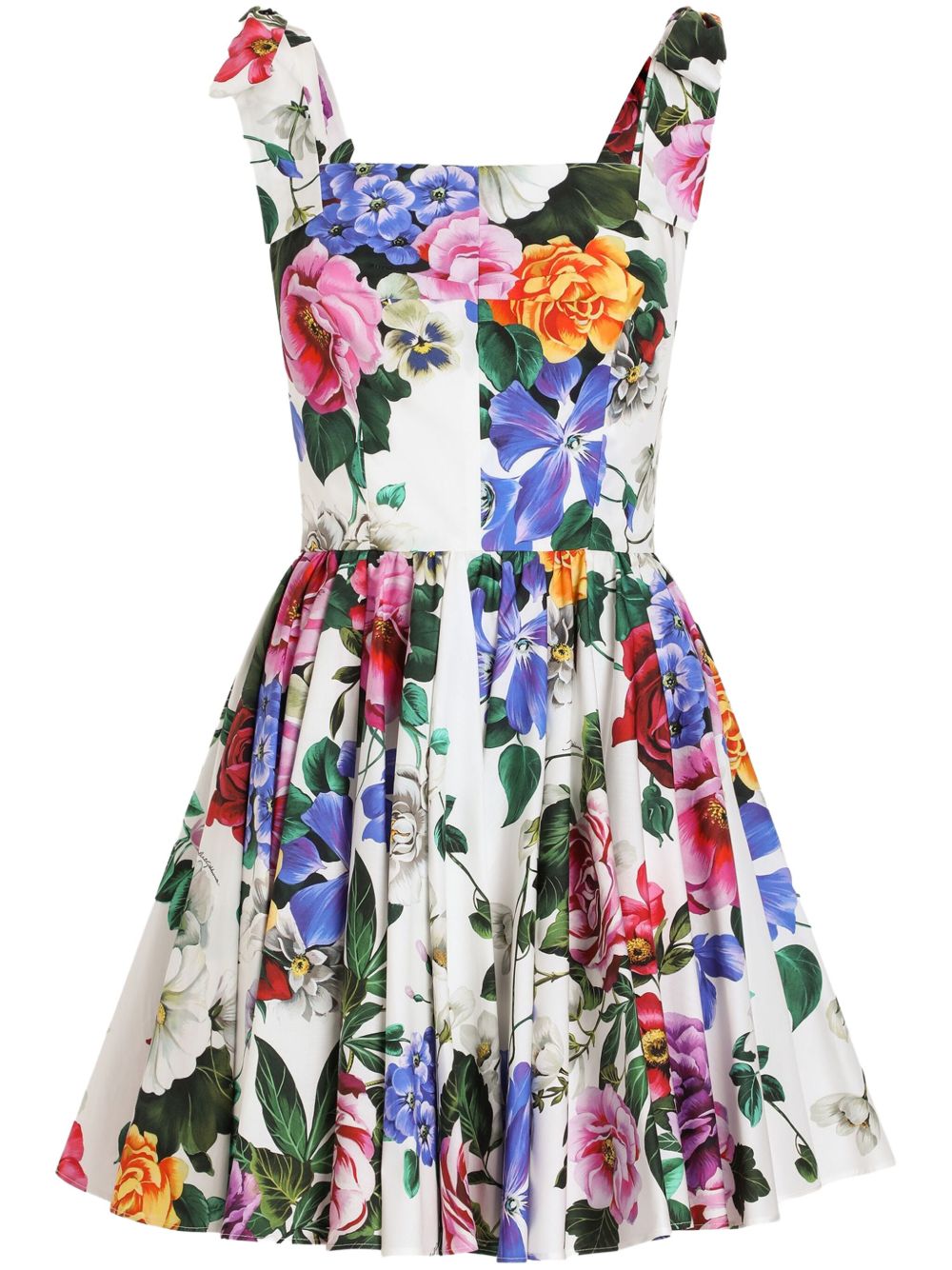 Dolce & Gabbana floral print mini dress