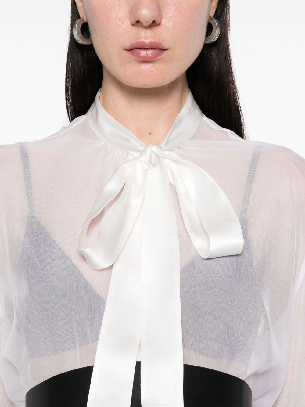 Dolce & Gabbana bow-detail shirt