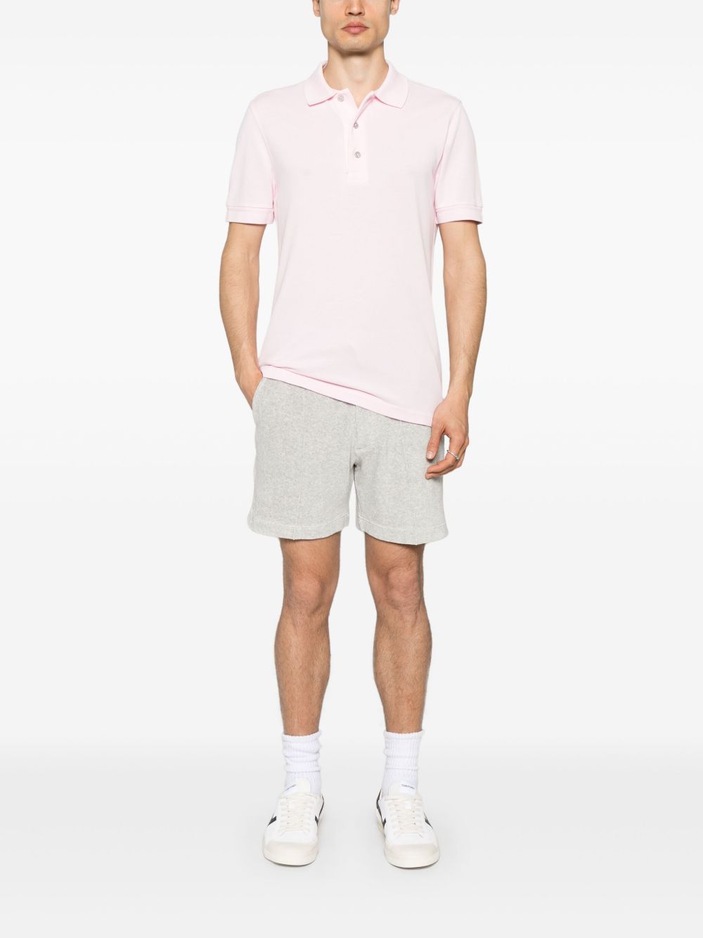 Tom Ford Piped-trim Track Shorts