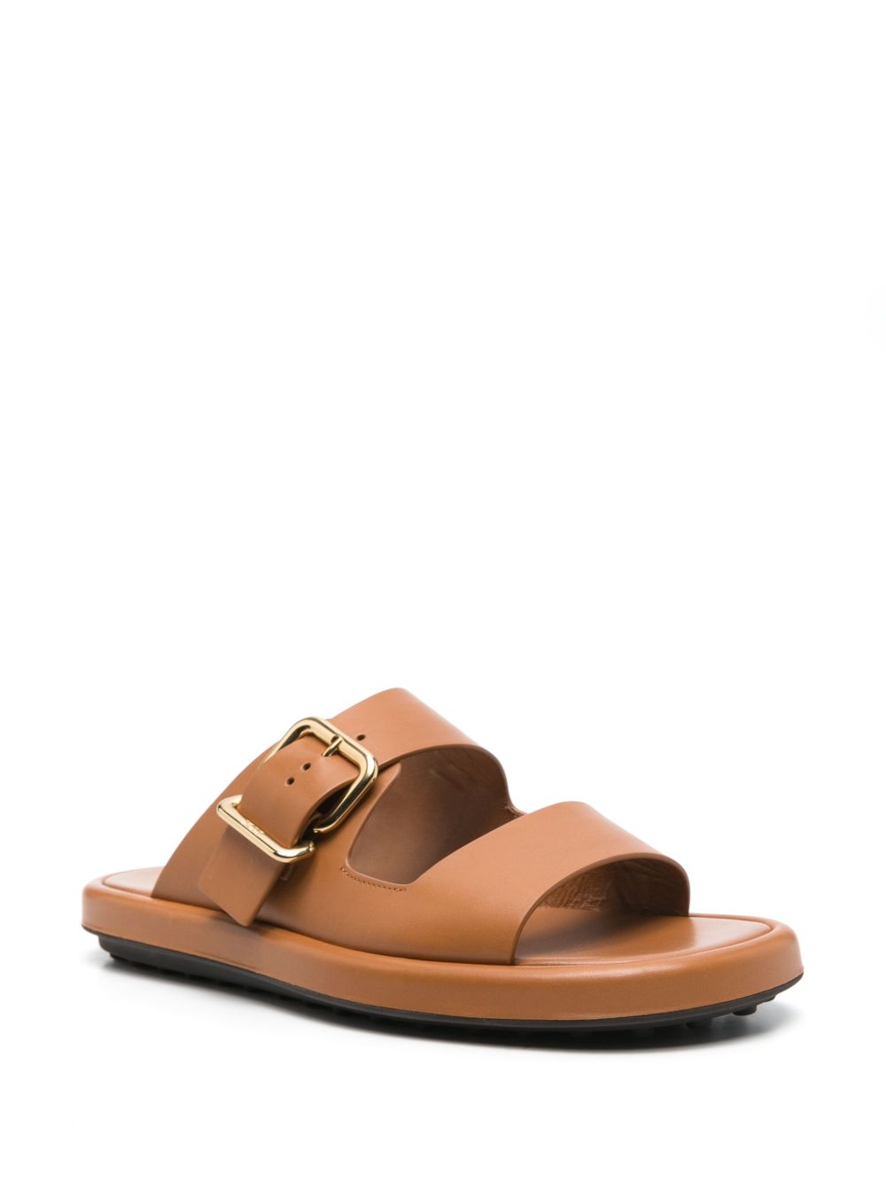 Tod's Sandals Leather Brown