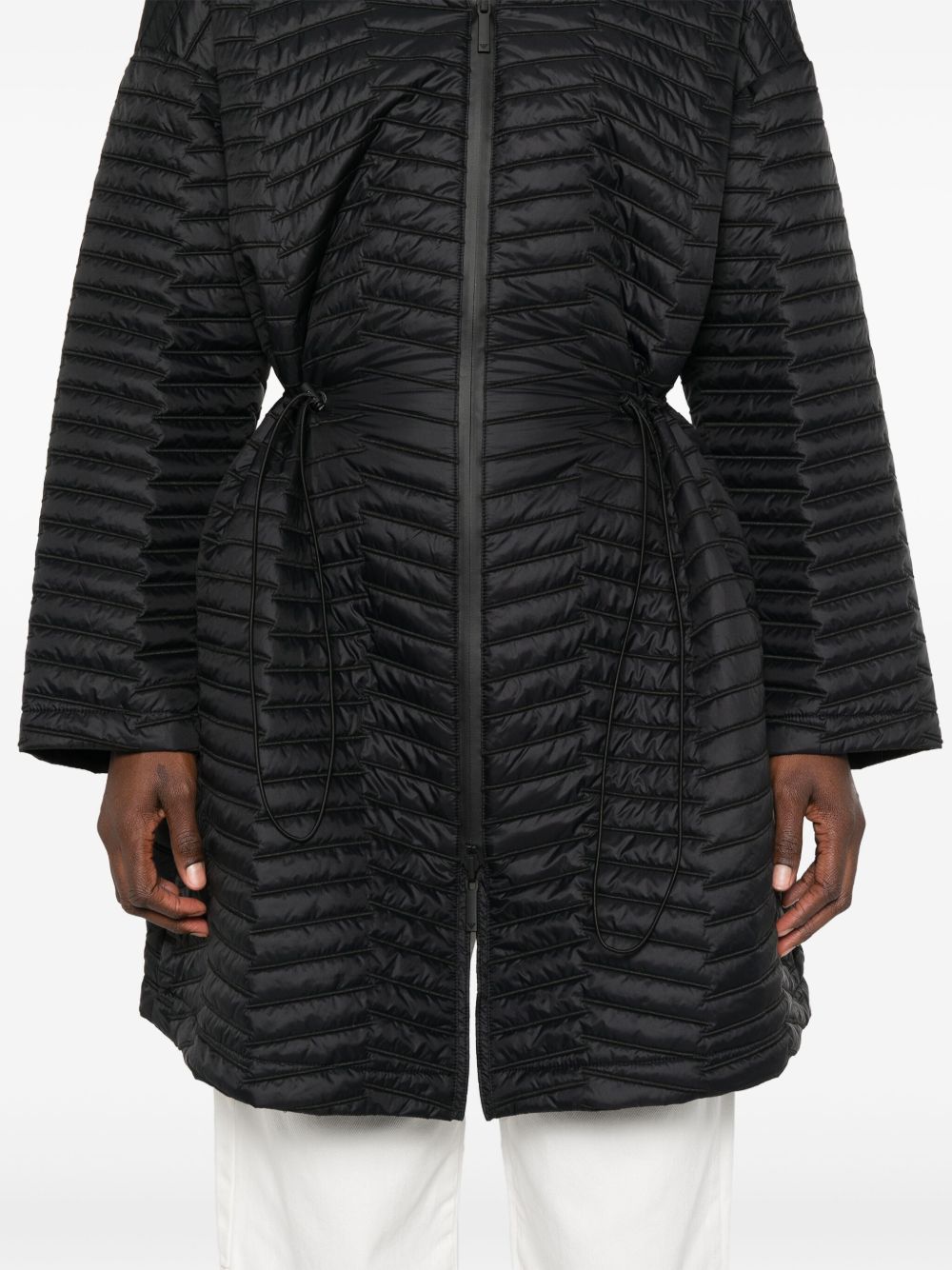 Emporio Armani Coats Black