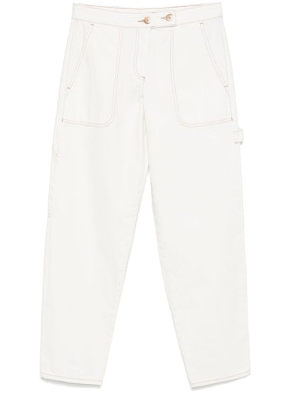 Emporio Armani Trousers White