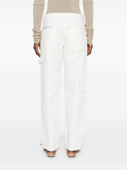 Emporio Armani Trousers White