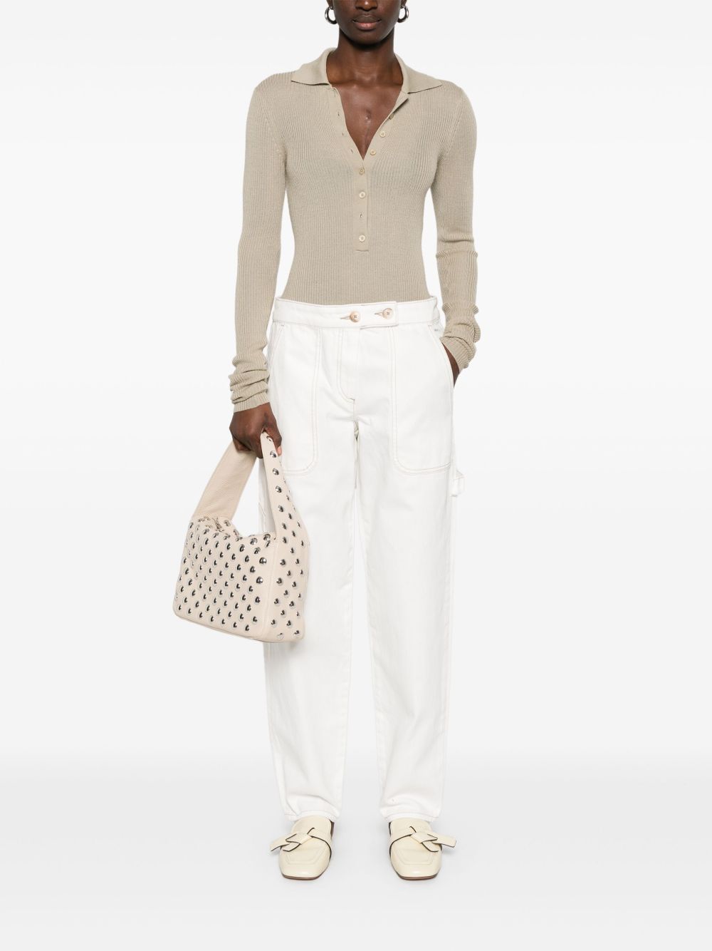 Emporio Armani Trousers White