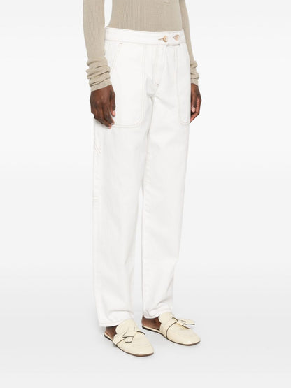 Emporio Armani Trousers White