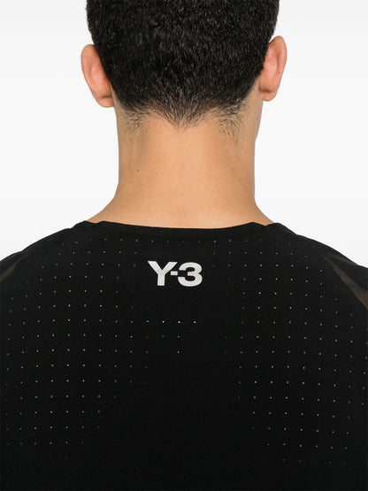 Y-3 T-shirts and Polos Black