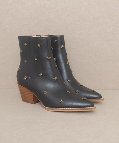 “IVANNA” Star Studded Western Boots