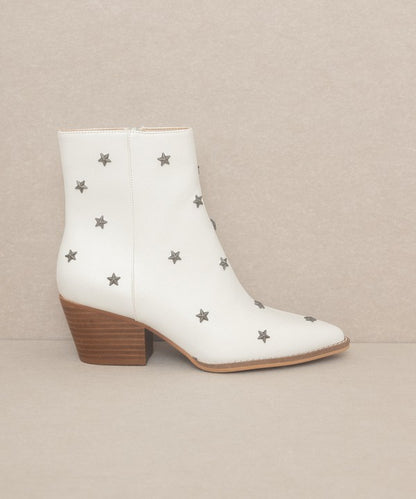 “IVANNA” Star Studded Western Boots