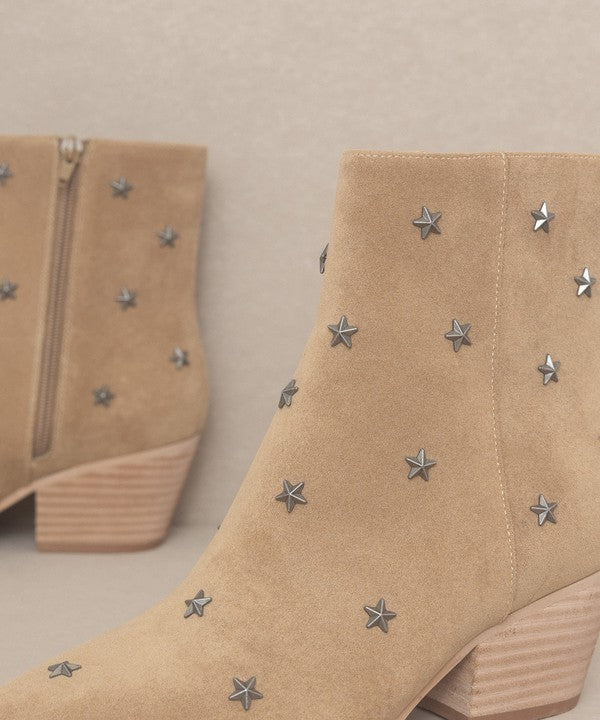 “IVANNA” Star Studded Western Boots