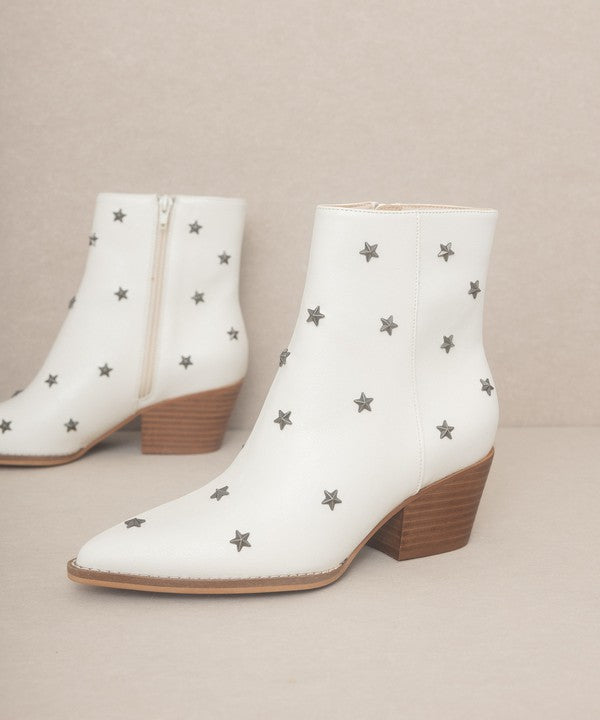 “IVANNA” Star Studded Western Boots