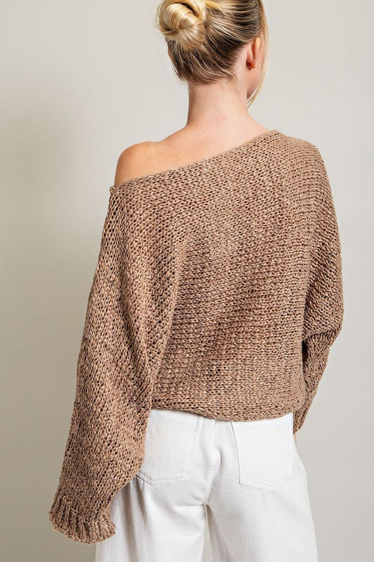 LOOSE FIT KNIT TOP