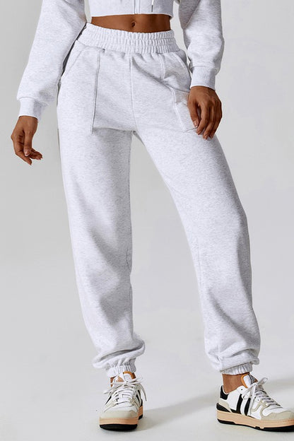 Loose sports casual ankle-banded sweatpants