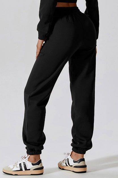 Loose sports casual ankle-banded sweatpants