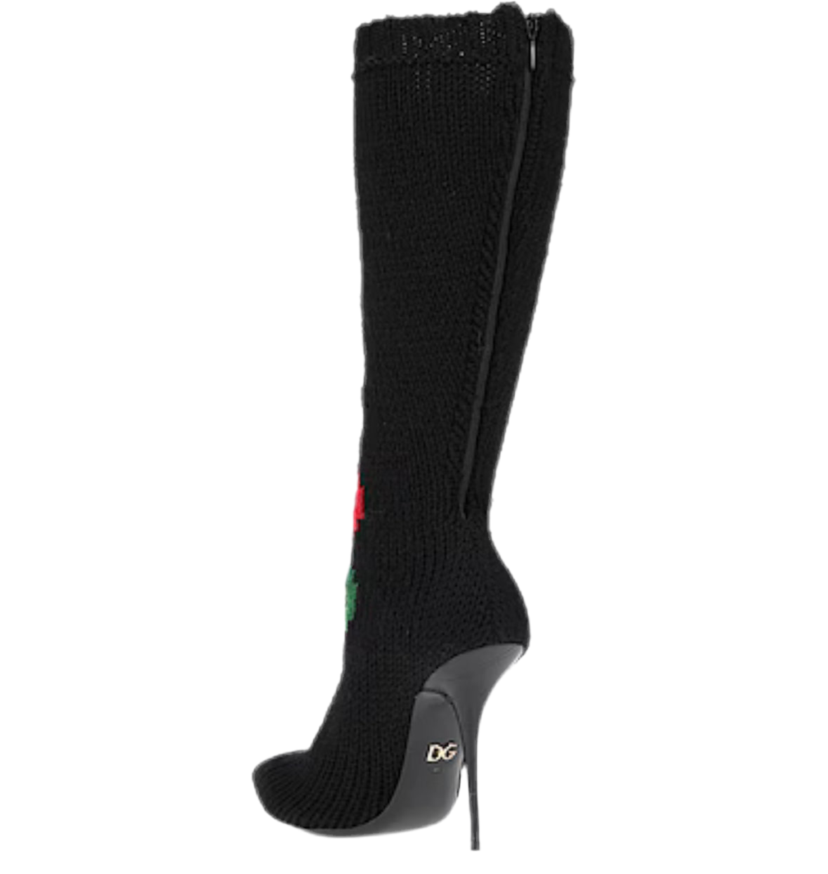 DOLCE & GABBANA BLACK SOCK BOOT