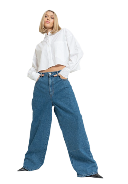 “EMIRA” WIDE LEG JEANS