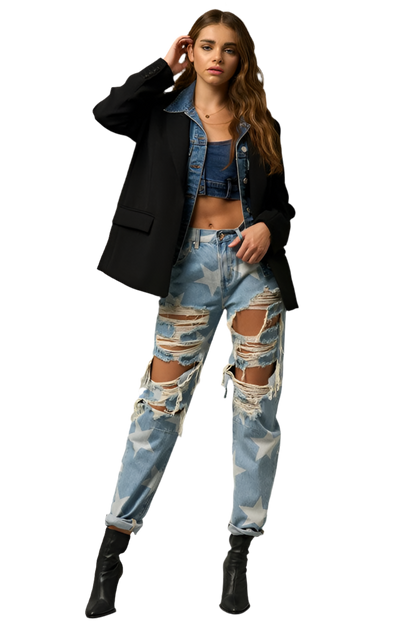 “STAR” SLOUCH JEANS