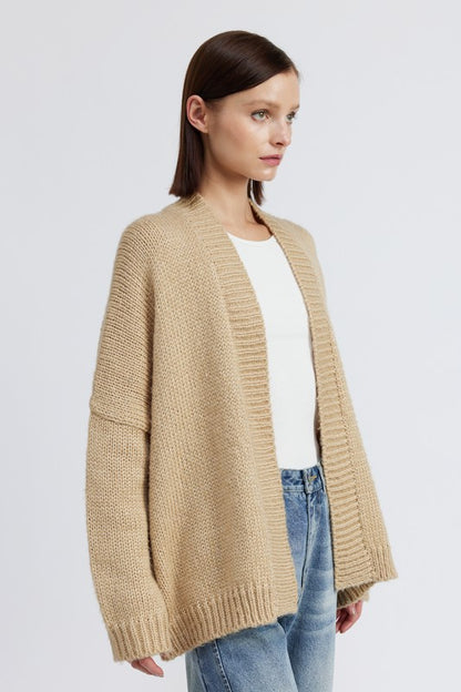 “TABBY” OVERSIZED CARDIGAN