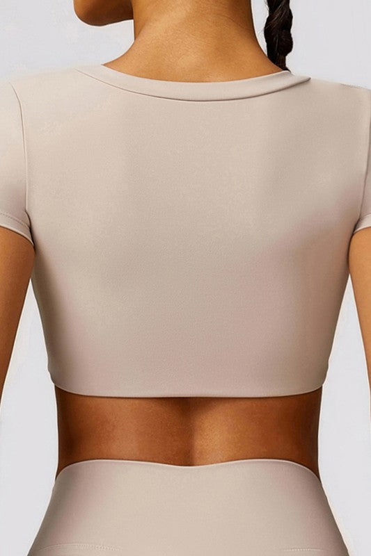 High strength tight yoga clothes tops