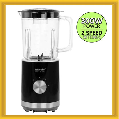 Better Chef 300W 3-Speed Compact Mini Blender