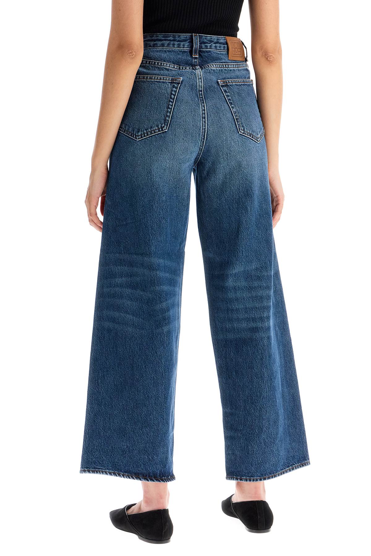 Toteme Toteme cropped flare jeans