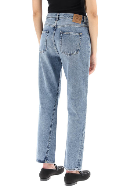 Toteme Toteme twisted seam cropped jeans