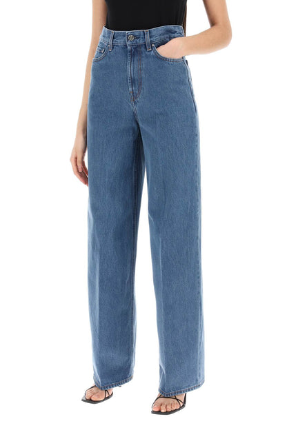 Toteme Toteme wide leg jeans in organic cotton