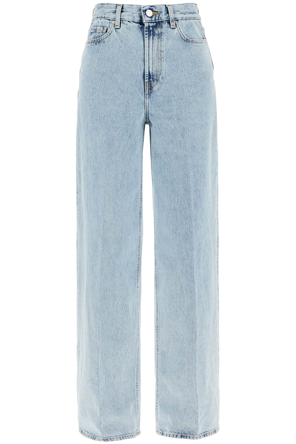 Toteme Toteme wide leg jeans in organic cotton