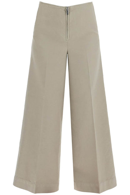 Toteme Toteme zip-front wide trousers