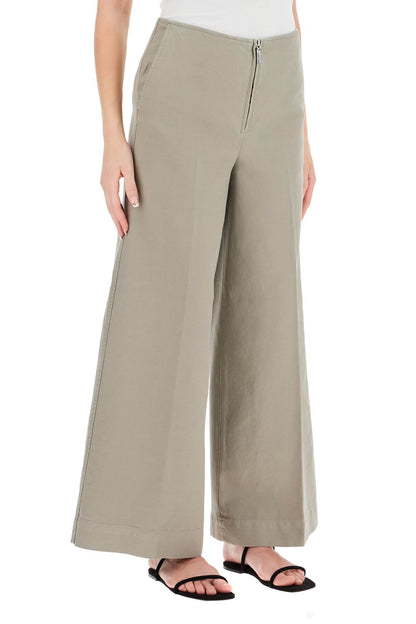 Toteme Toteme zip-front wide trousers